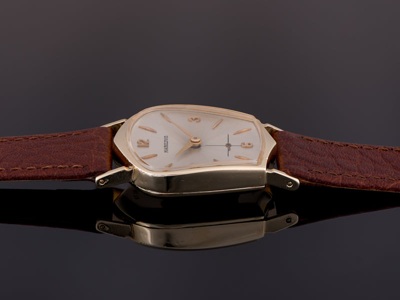 Hamilton Valiant Asymmetric Silver Dial Watch