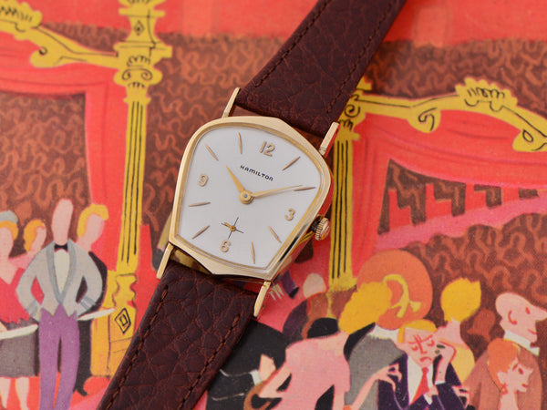 Hamilton Valiant Asymmetric Silver Dial Watch