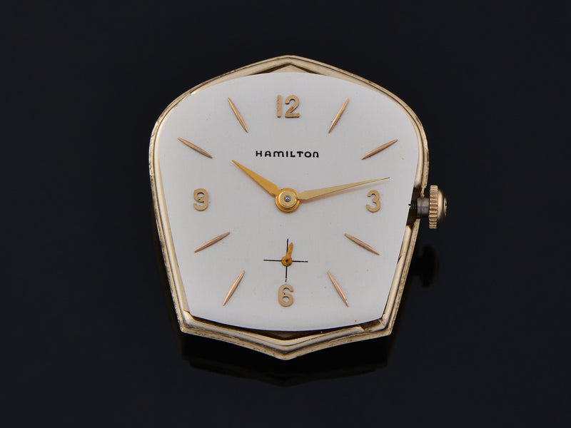 Hamilton Valiant Asymmetric Silver Watch Dial