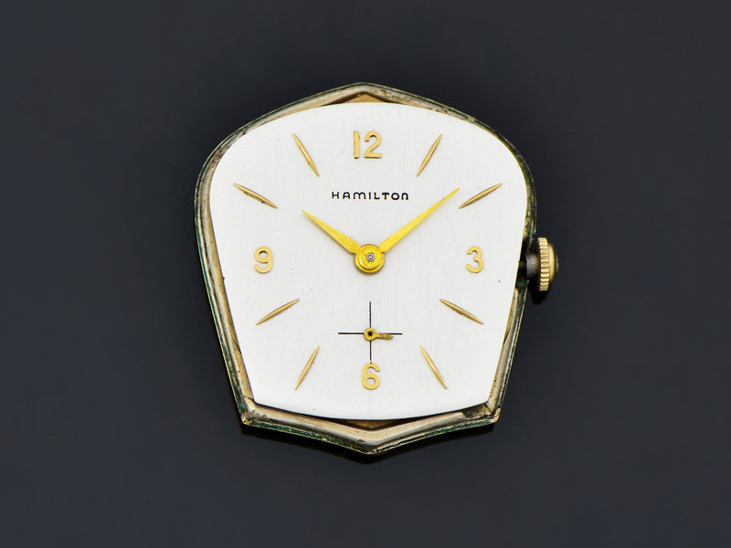 Hamilton Valiant Asymmetric Silver Watch Dial