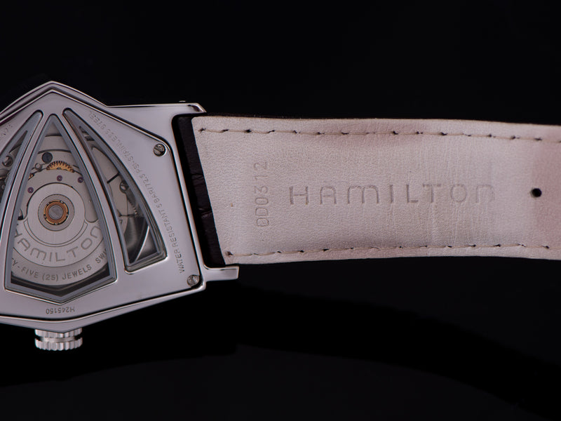Original Hamilton marked Leather Watch Strap