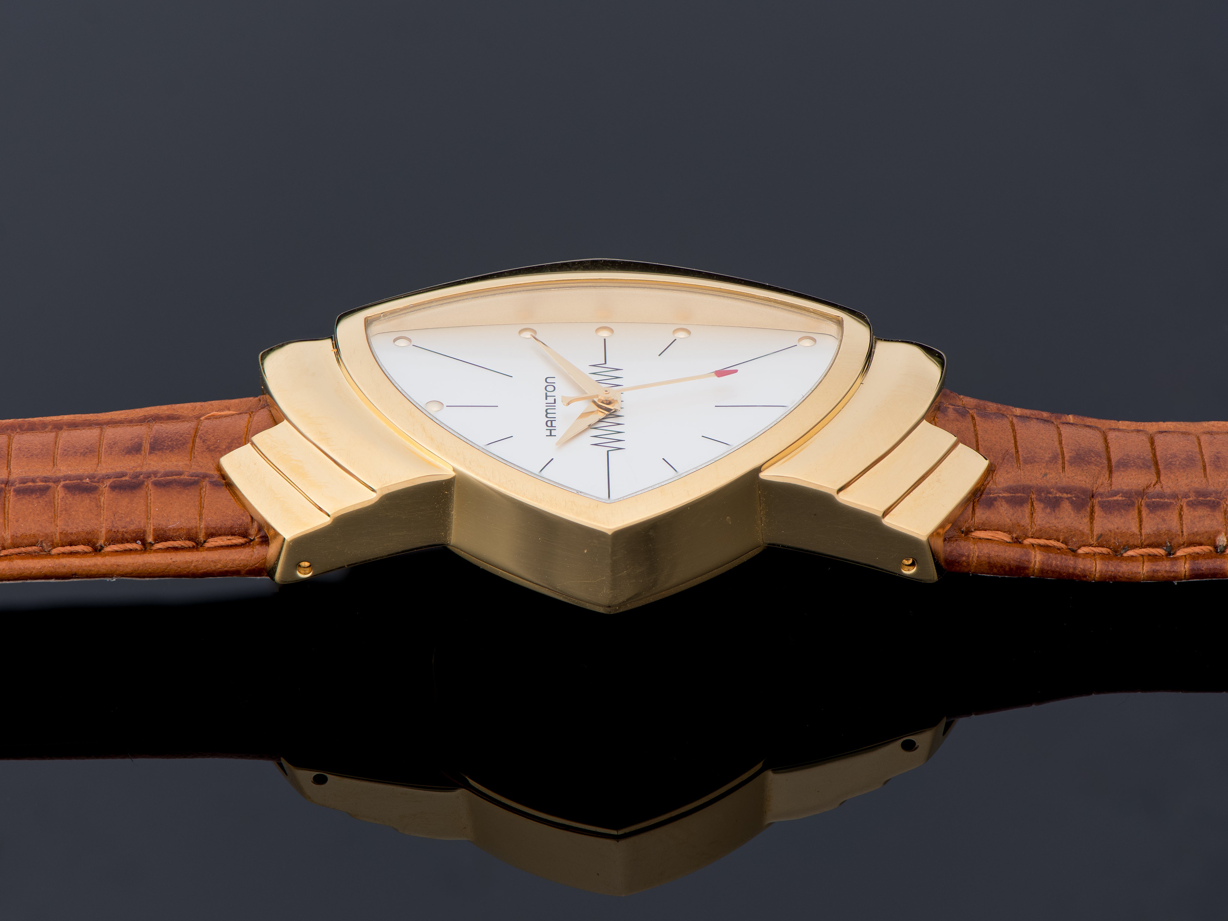 Hamilton Ventura Reissue Gold Tone (PVD Finish) Watch H243010