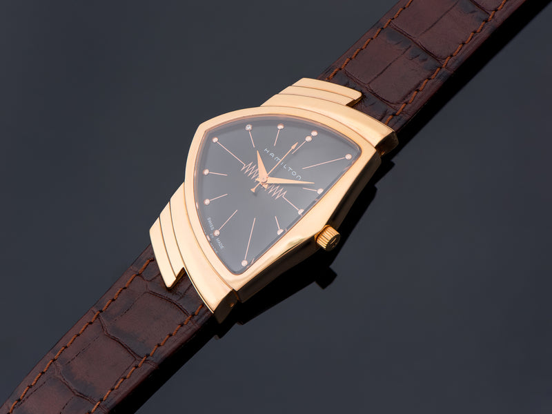 Hamilton Ventura Reissue Limited 50th Anniversary Edition Watch Rose Gold H244210 #776/1000