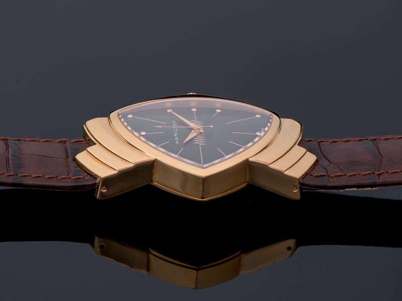 Hamilton Ventura Reissue Limited 50th Anniversary Edition Watch Rose Gold H244210 #776/1000