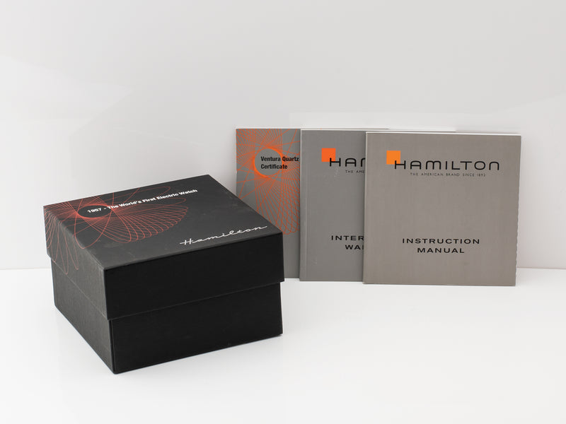 Hamilton Ventura Reissue Limited 50th Anniversary Edition Watch Stainless Steel H244510 #1705/1957