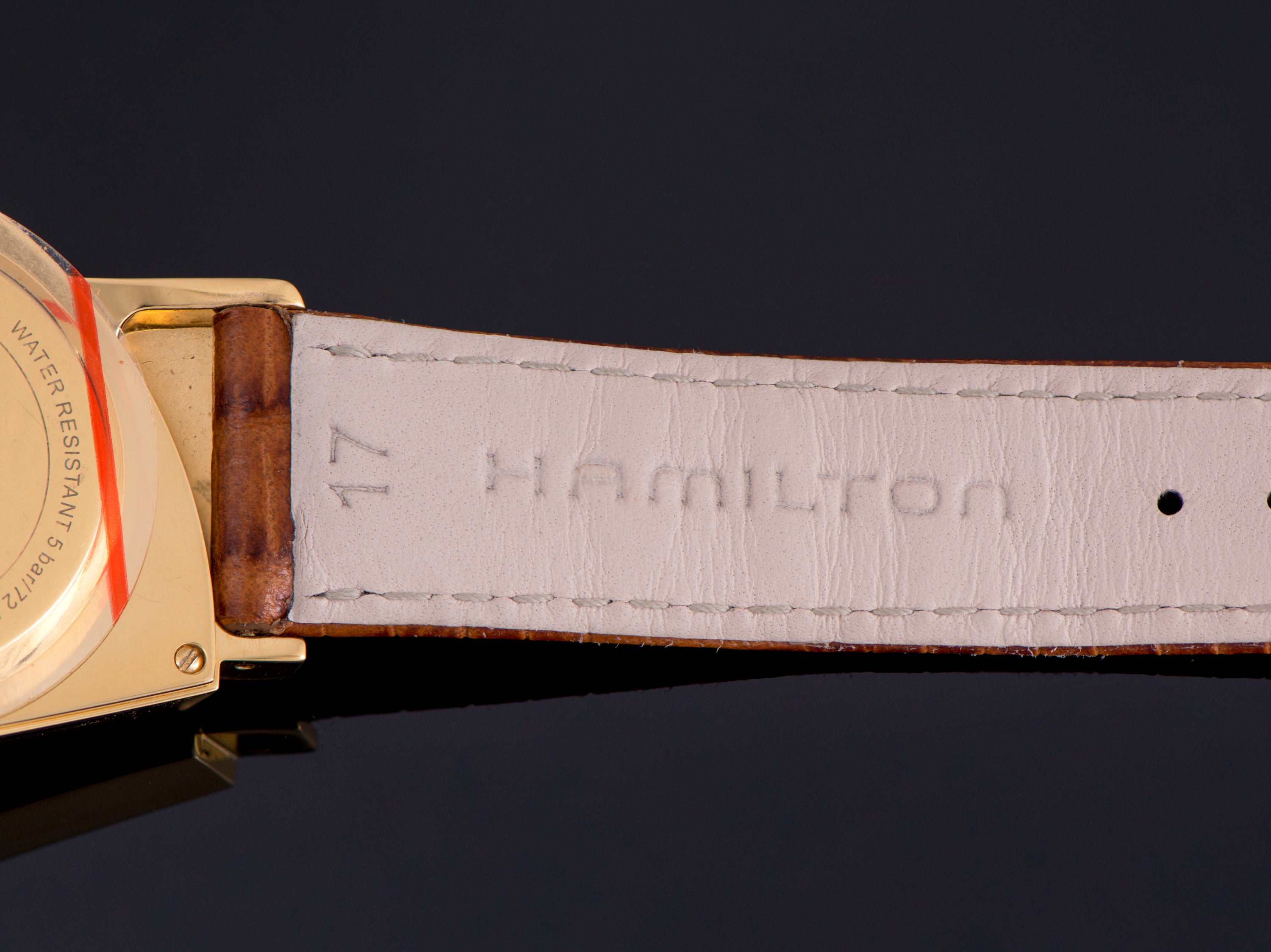 Hamilton Ventura H243010 Men's Watch Black Dial Boxed