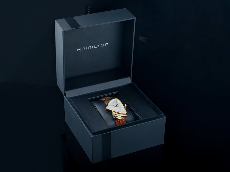 Hamilton Ventura Reissue Gold Tone (PVD Finish) Watch H243010