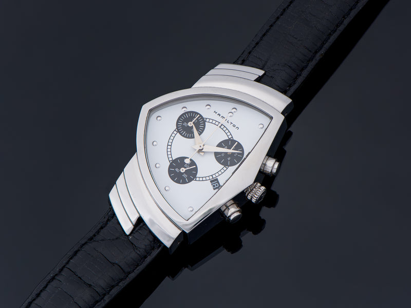Hamilton Ventura Reissue Stainless Steel Chronograph H244121 Watch