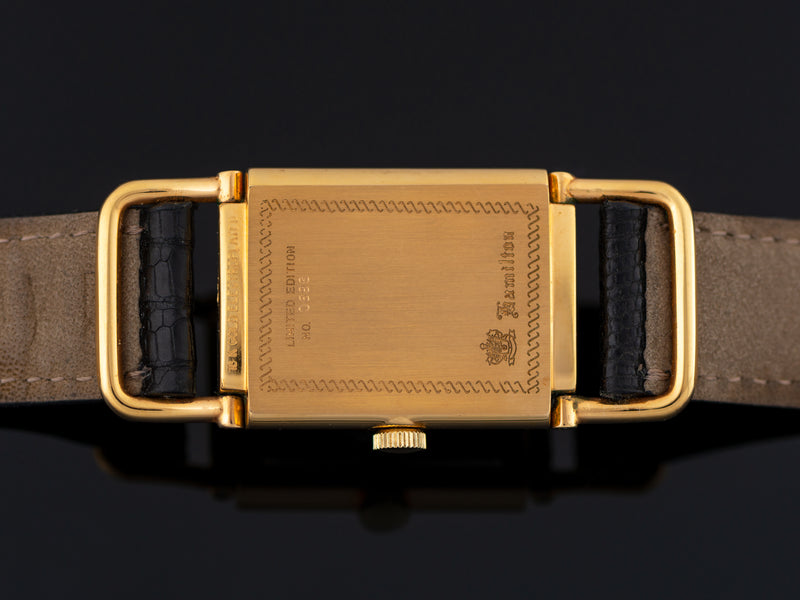 Hamilton Wilshire Watch Reissue Limited Edition Quartz Watch Case Back