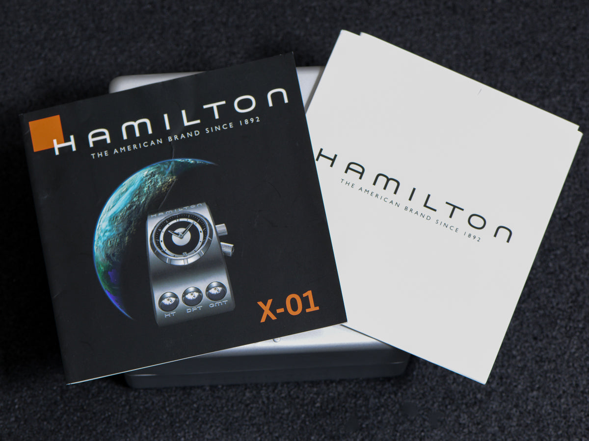 Hamilton X01 Odyssey With Box & Band