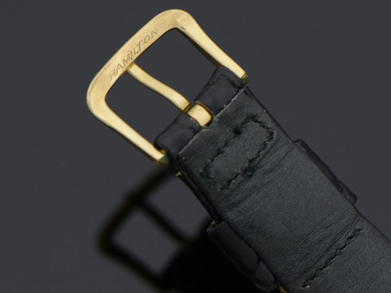 Hamilton signed yellow gold filled buckle