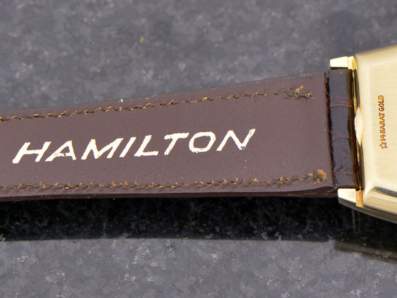 Hamilton 14K Solid Gold Flight I