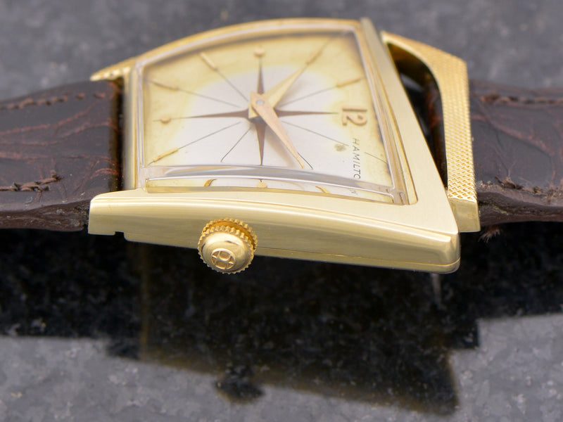 Hamilton 14K Solid Gold Flight I