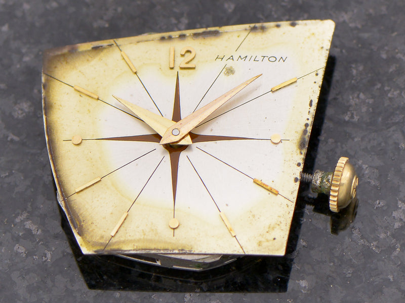 Hamilton 14K Solid Gold Flight I