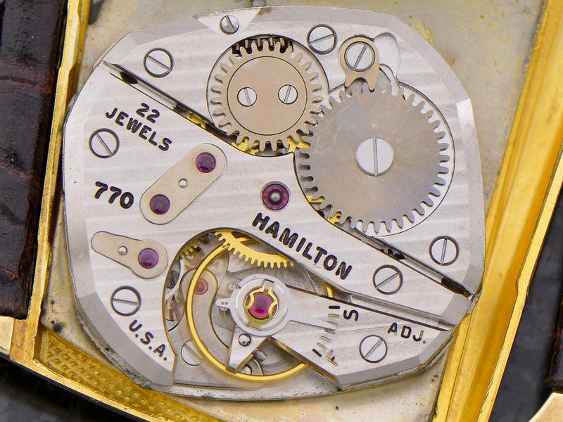 Hamilton 14K Solid Gold Flight I