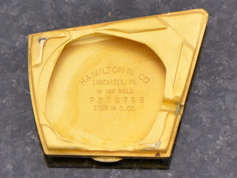 Hamilton 14K Solid Gold Flight I