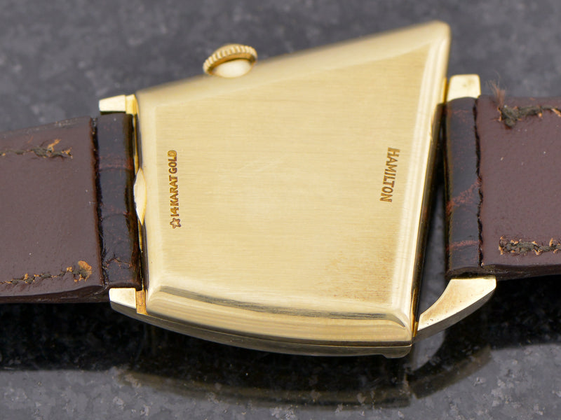 Hamilton 14K Solid Gold Flight I