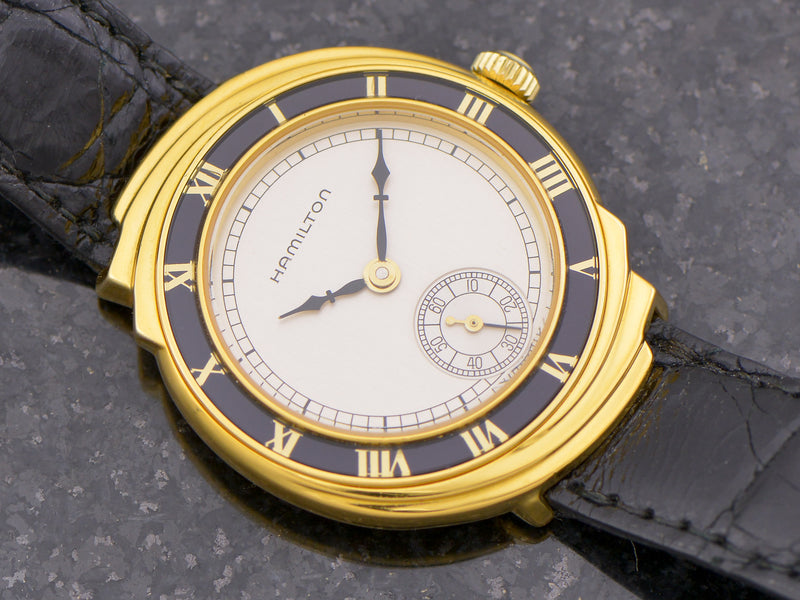 Hamilton Spur 18K Solid Gold Limited Edition Reissue Watch