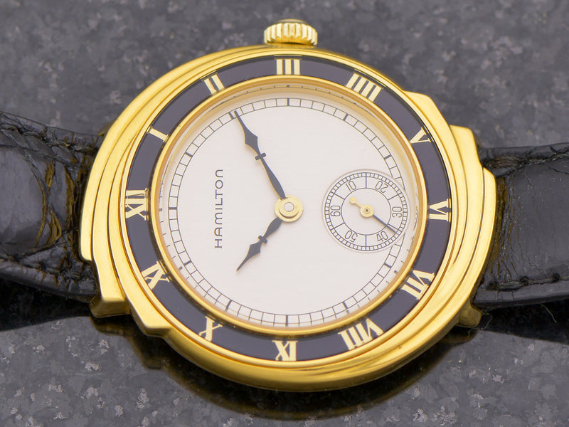 Hamilton Spur 18K Solid Gold Limited Edition Reissue Watch