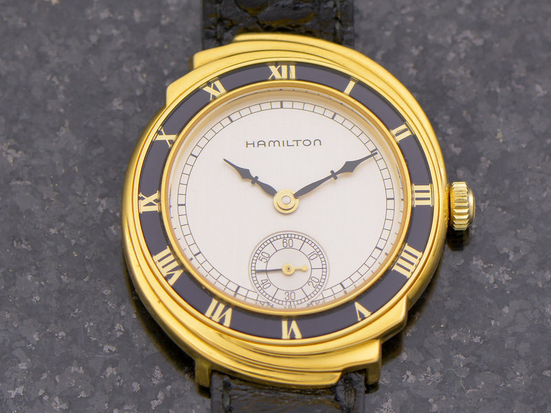 Hamilton Spur 18K Solid Gold Limited Edition Reissue Watch