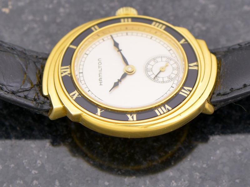 Hamilton Spur 18K Solid Gold Limited Edition Reissue Watch