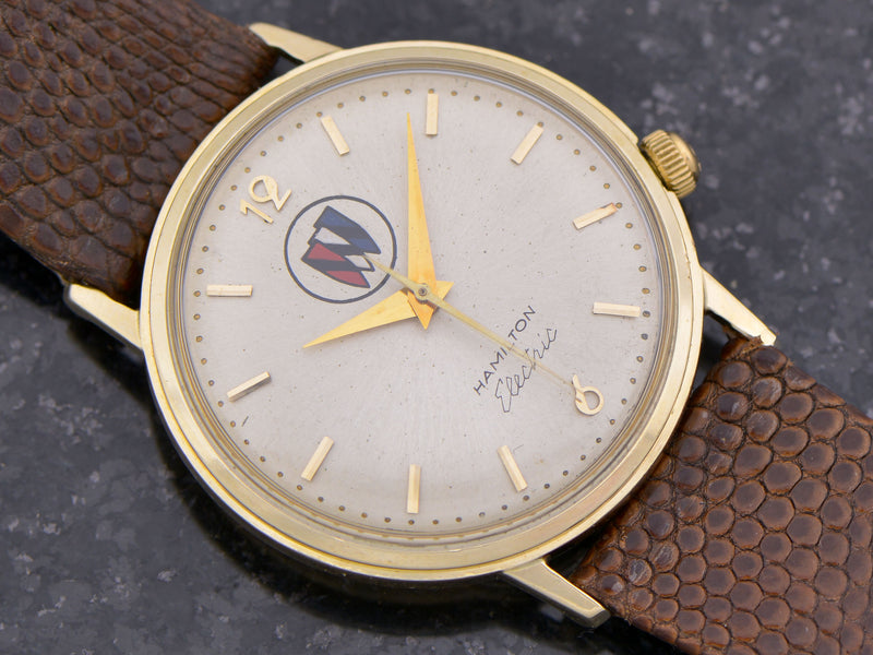 Hamilton Electric 14K Buick Award Nautilus