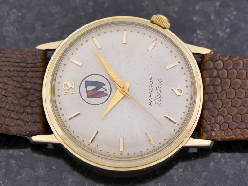 Hamilton Electric 14K Buick Award Nautilus
