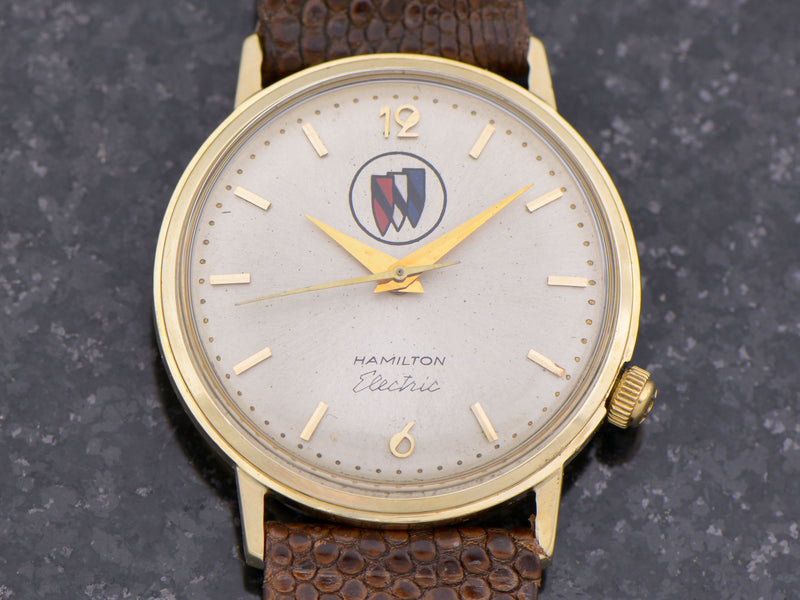 Hamilton Electric 14K Buick Award Nautilus
