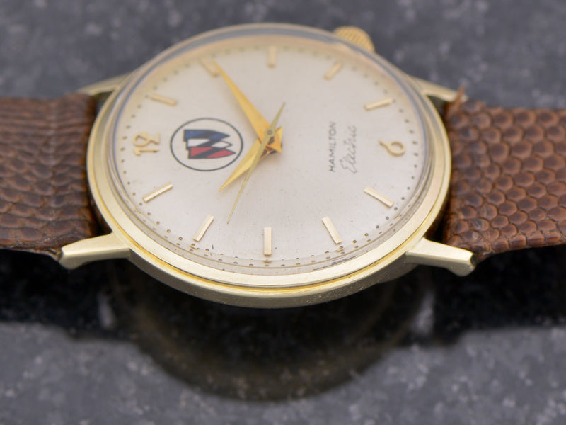 Hamilton Electric 14K Buick Award Nautilus