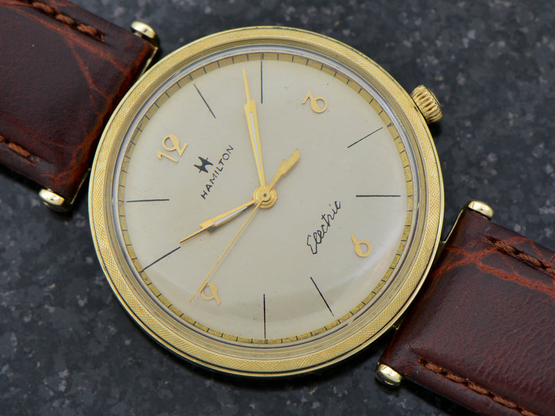Hamilton Electric 14K Nautilus 200