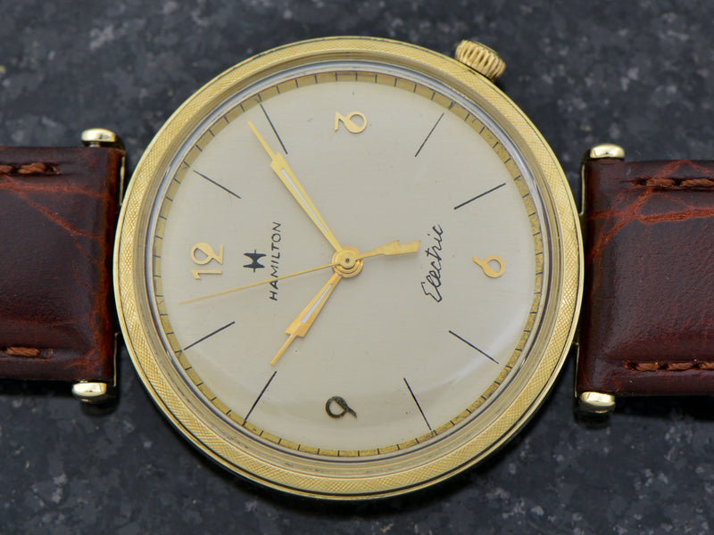 Hamilton Electric 14K Nautilus 200