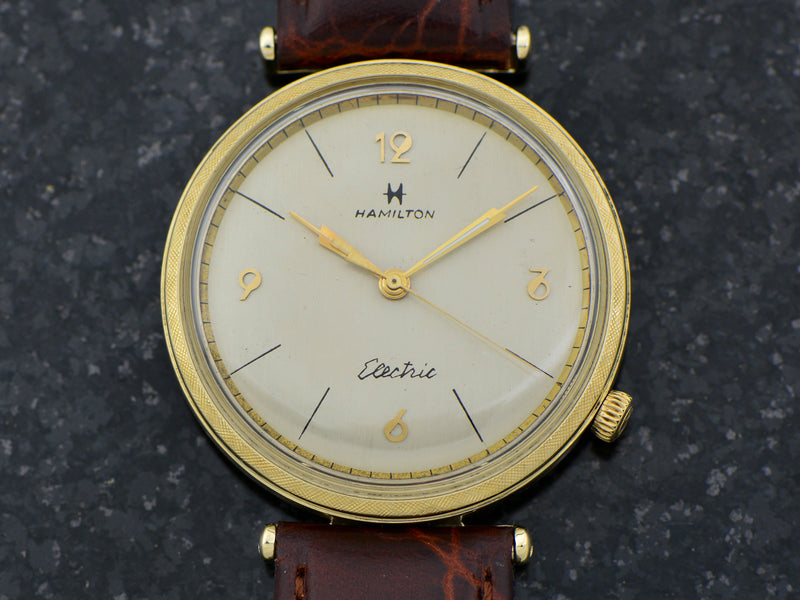 Hamilton Electric 14K Nautilus 200