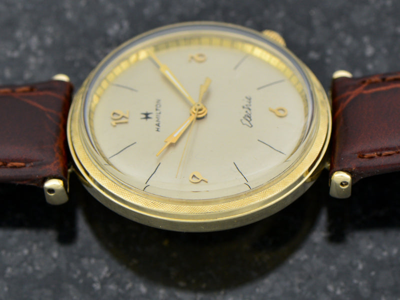 Hamilton Electric 14K Nautilus 200