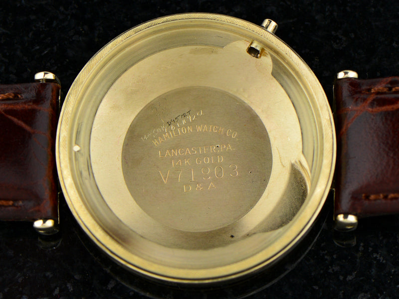 Hamilton Electric 14K Nautilus 200