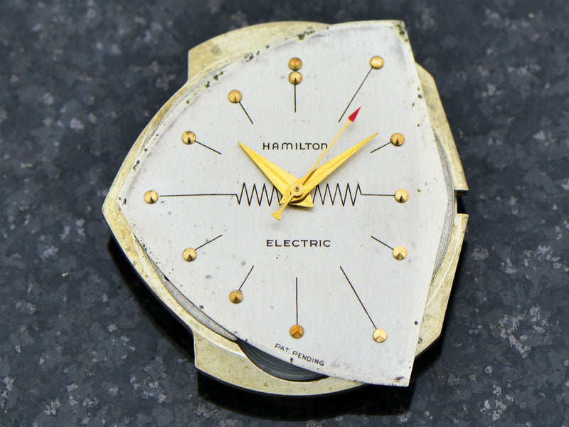 Hamilton Electric 14K Silver Dial Ventura Watch Dial
