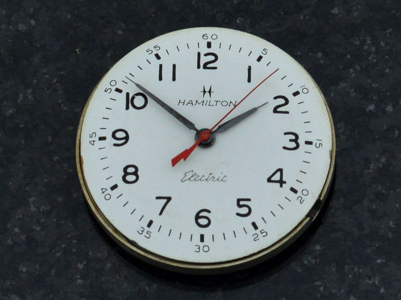 Hamilton Electric Clearview White Dial Vintage Watch Dial