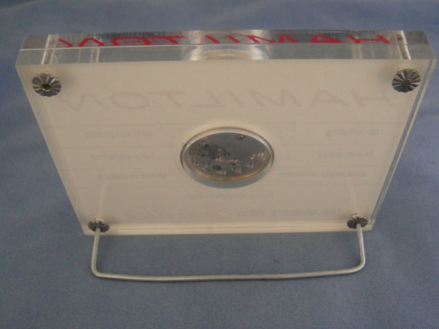 Hamilton Electric Plexiglass Movement Display