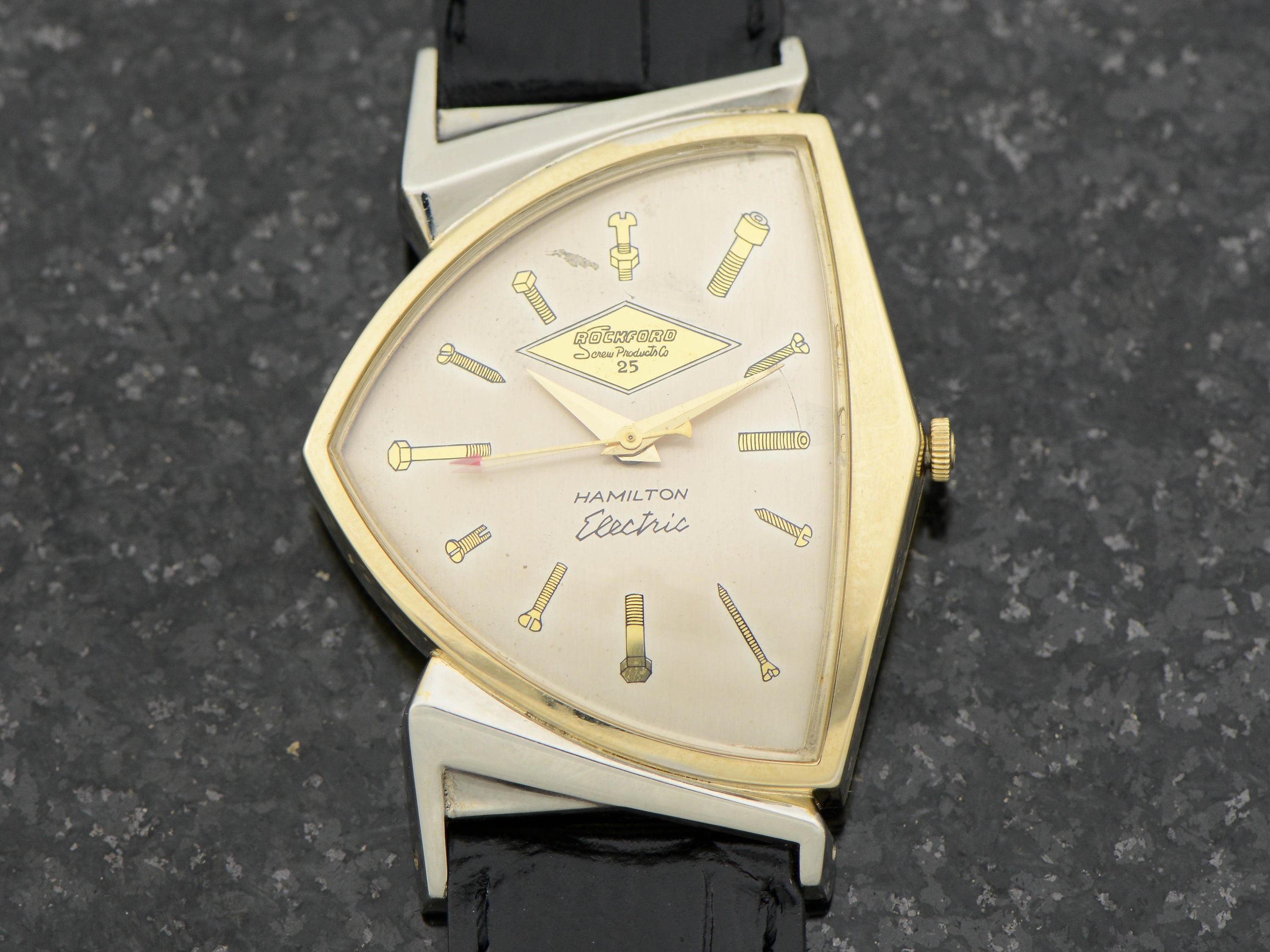 Hamilton Electric Pacer Rockford Screw Dial | Unwind In Time
