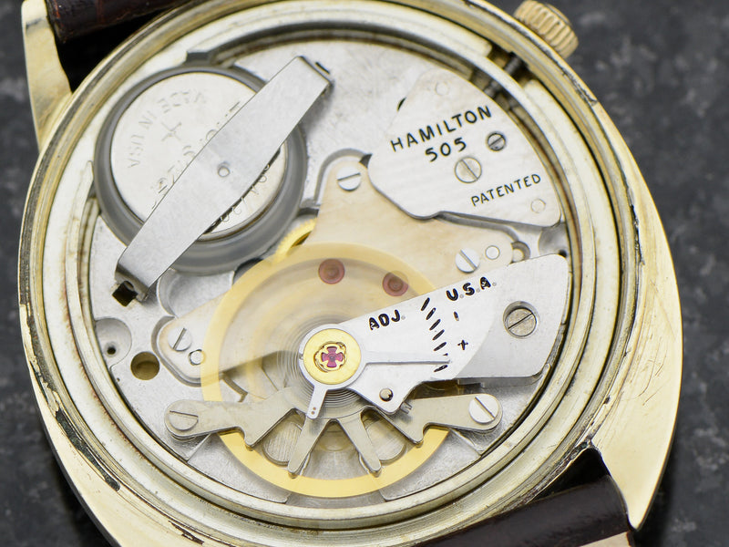 Hamilton Electric Saturn Watch 505 Electric Movement