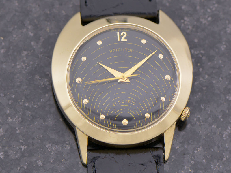 Hamilton Electric Spectra Black Dial Vintage Watch