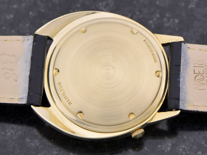 Hamilton Electric Spectra Black Dial Vintage Watch Caseback