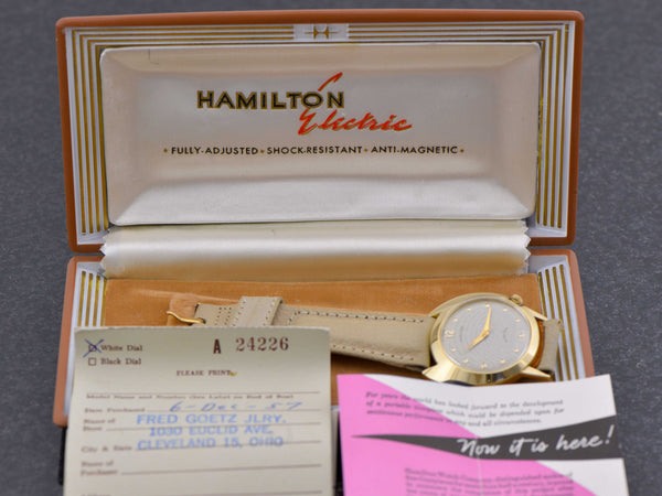 Hamilton Electric Spectra With Box & Strap