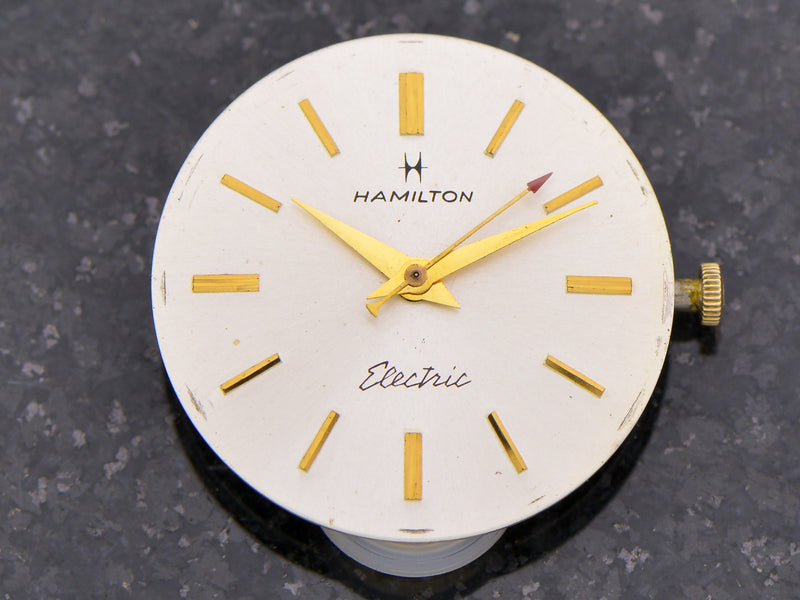 Hamilton Electric Titan III watch dial