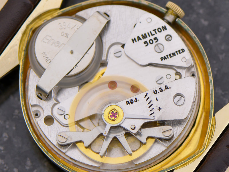 Hamilton Electric Titan III watch 505 electric movement 