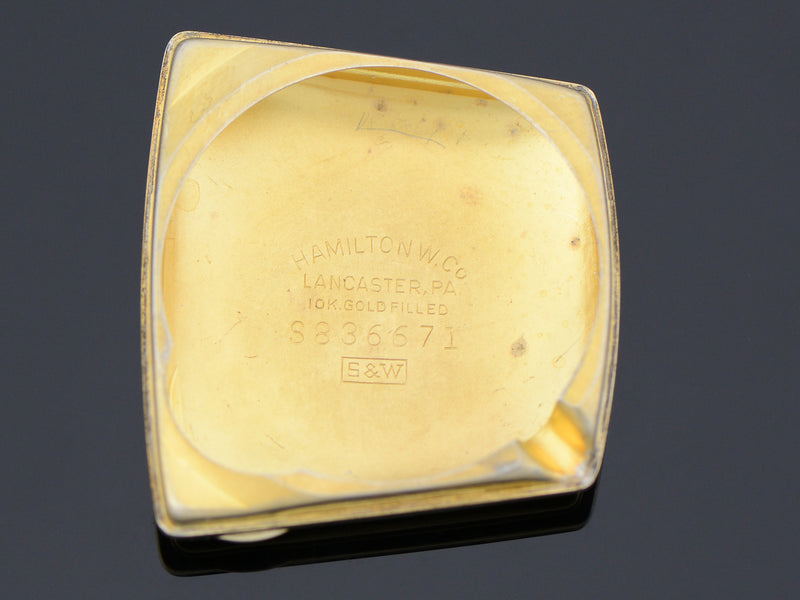 Hamilton Electric Vega Vintage Watch Case Back