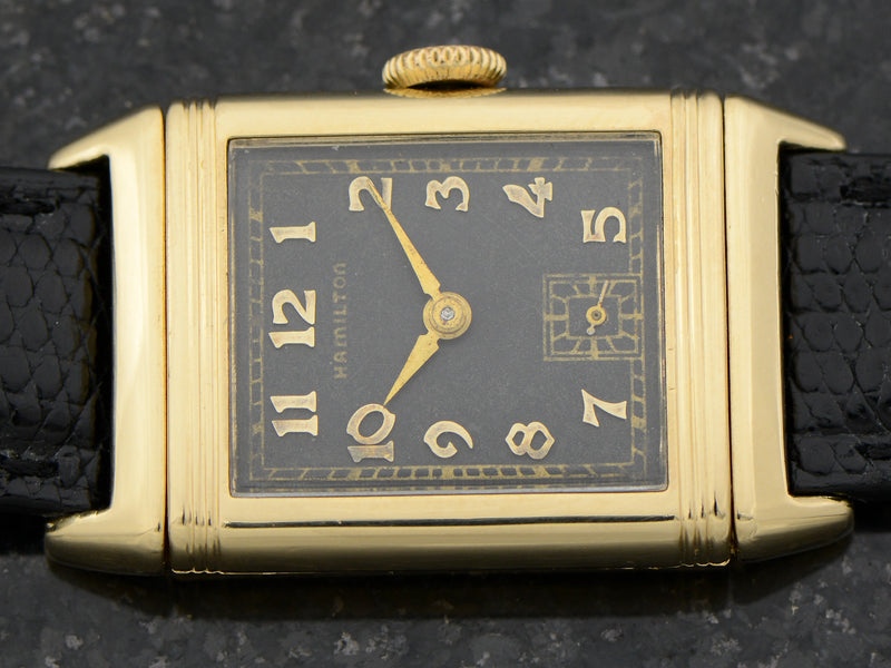 Hamilton Otis "Reverso" Original Black Dial