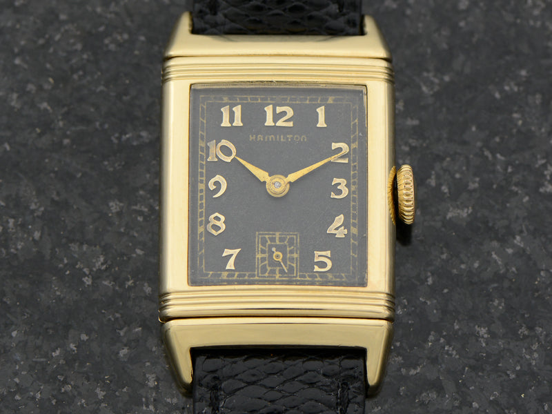 Hamilton Otis "Reverso" Original Black Dial