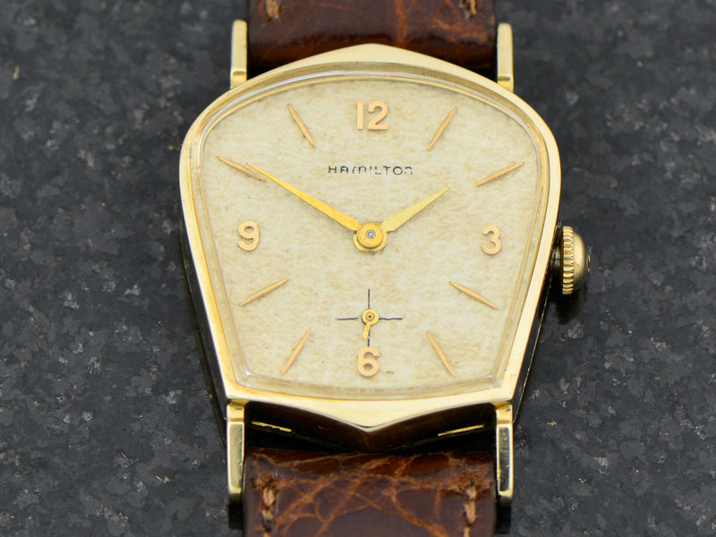 Hamilton Valiant With PROTOTYPE NAUGAHYDE DIAL