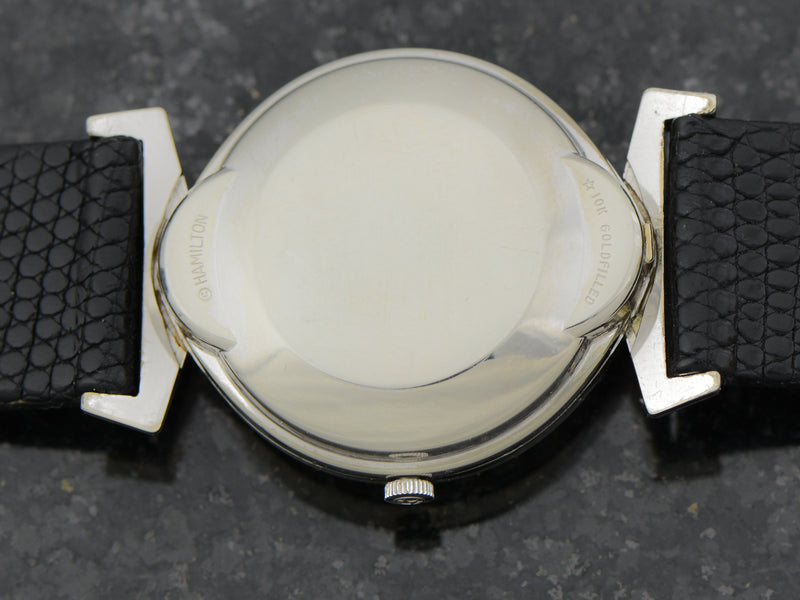 Hamilton White Gold Filled Electric Titan III Watch Case Back