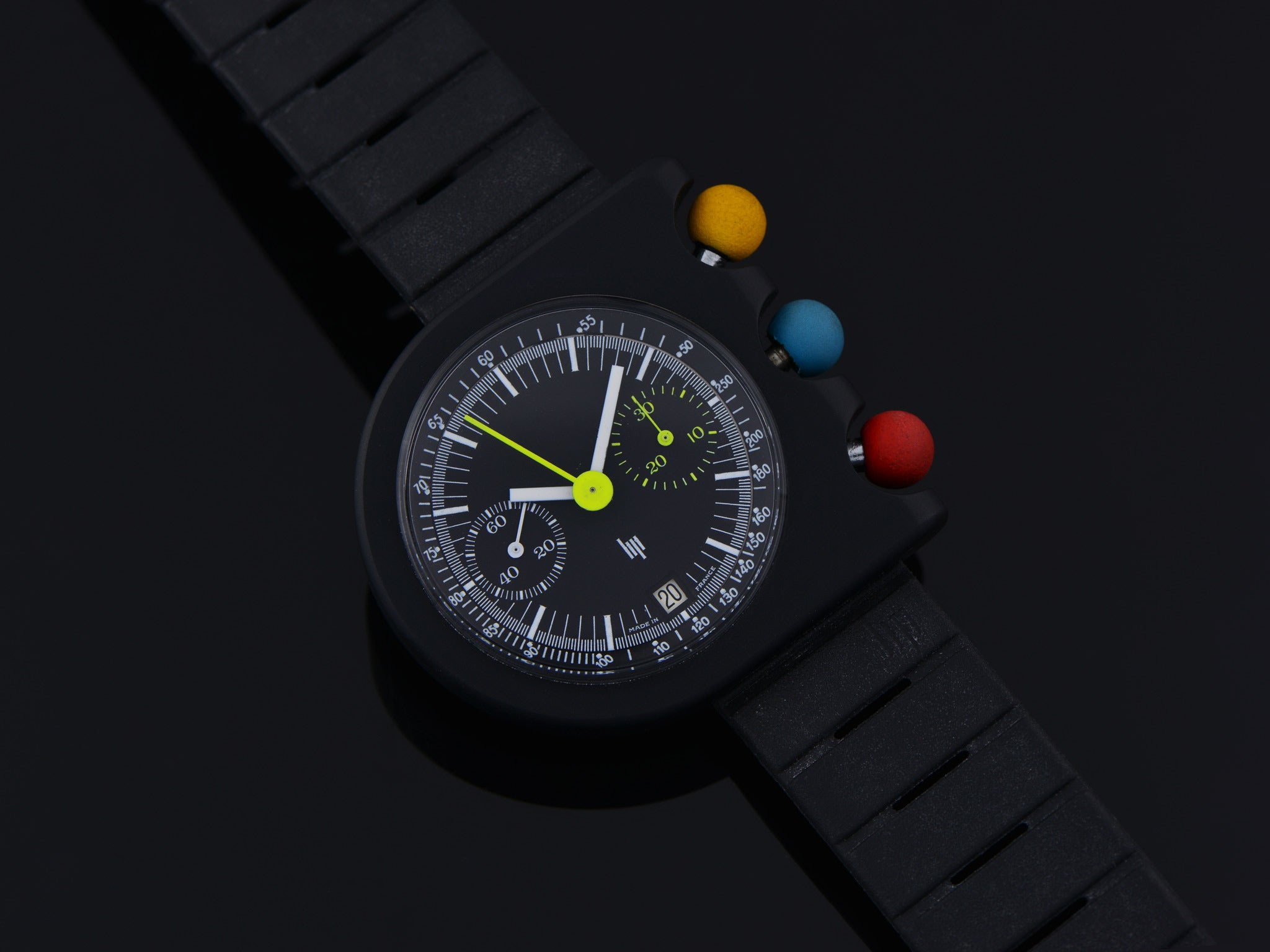 Verre De Montre Lip – Chronographe Mach 2000 – Pièce D'occasion – France